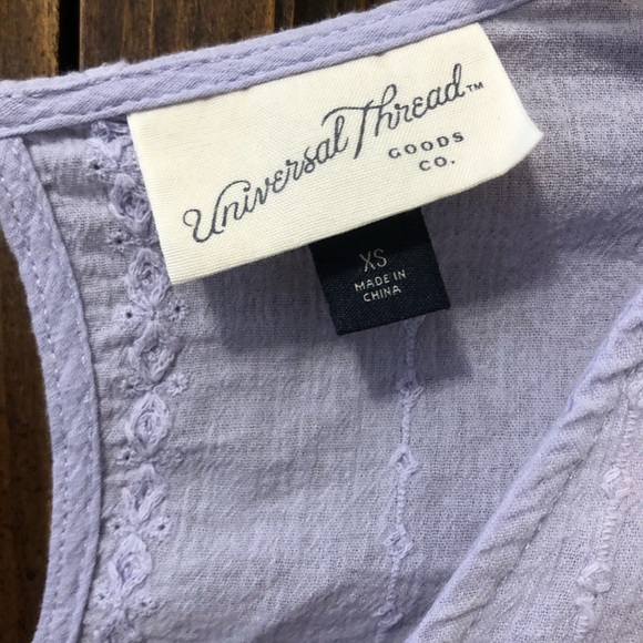 Universal Thread Purple Top - Picture 6 of 7